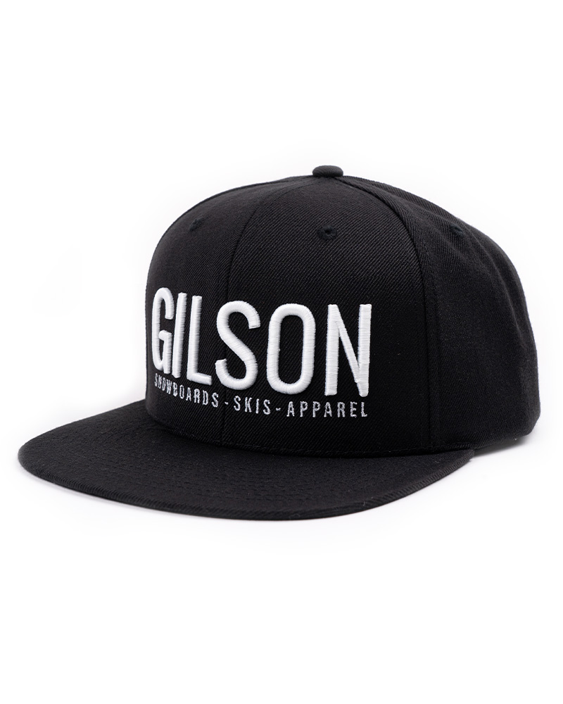 Gilson Flat Brim
Snapback Black graphics