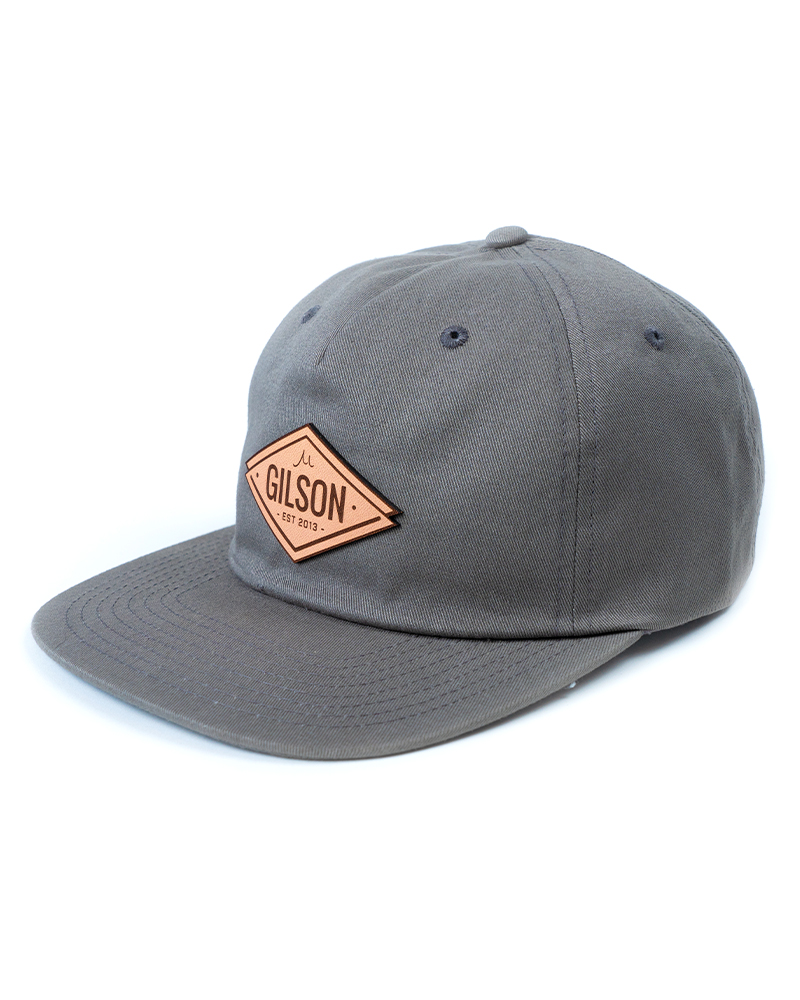 Gilson Leather
Pinch Hat Gray graphics