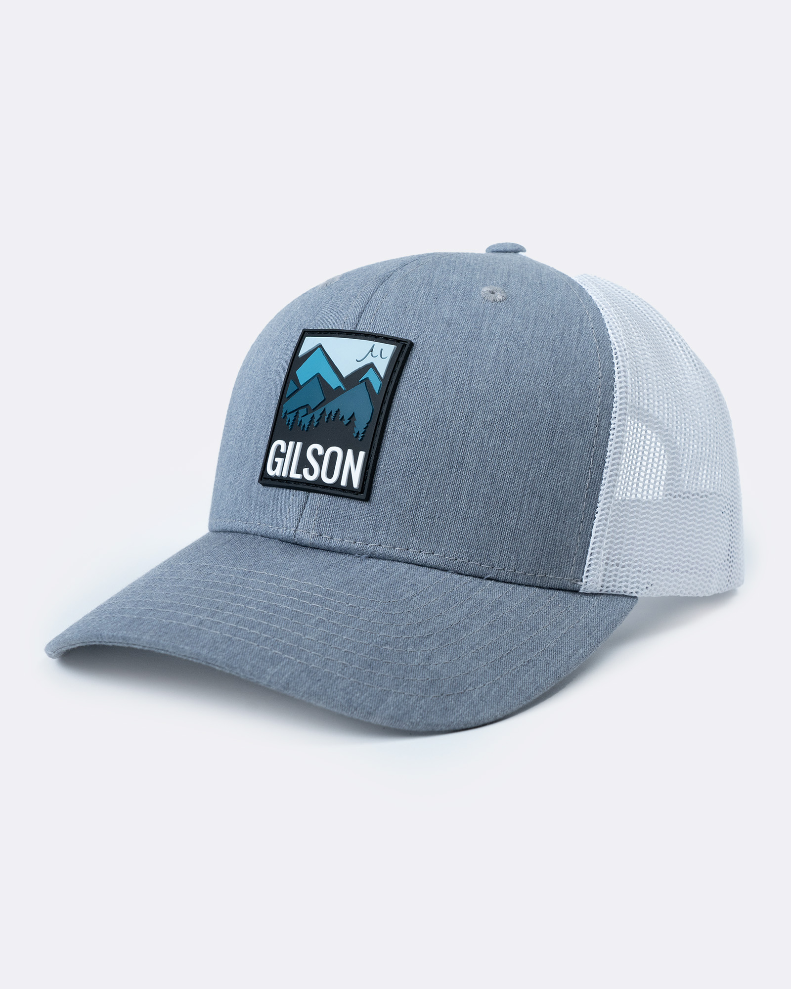 Gilson Trucker 
Rubber Patch graphics