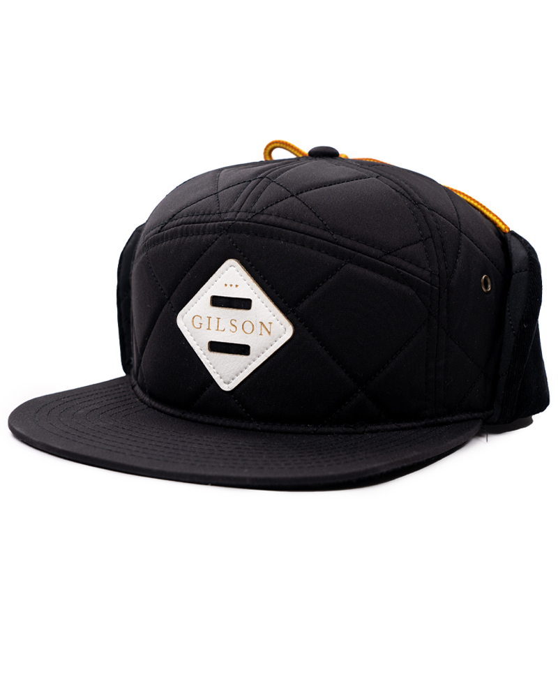 Murdock Flap Hat Black graphics