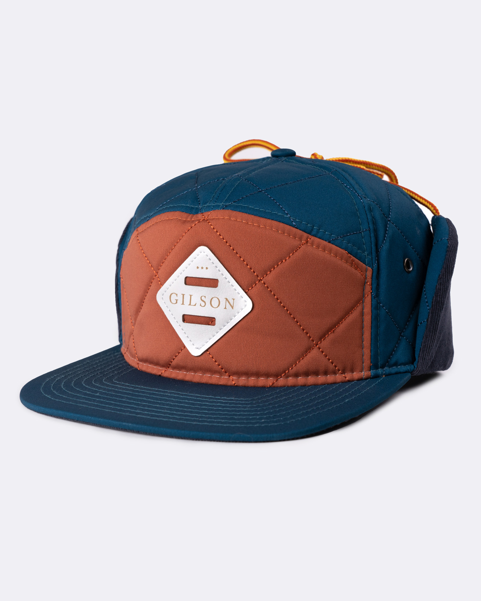 Murdock Flap Hat Blue graphics