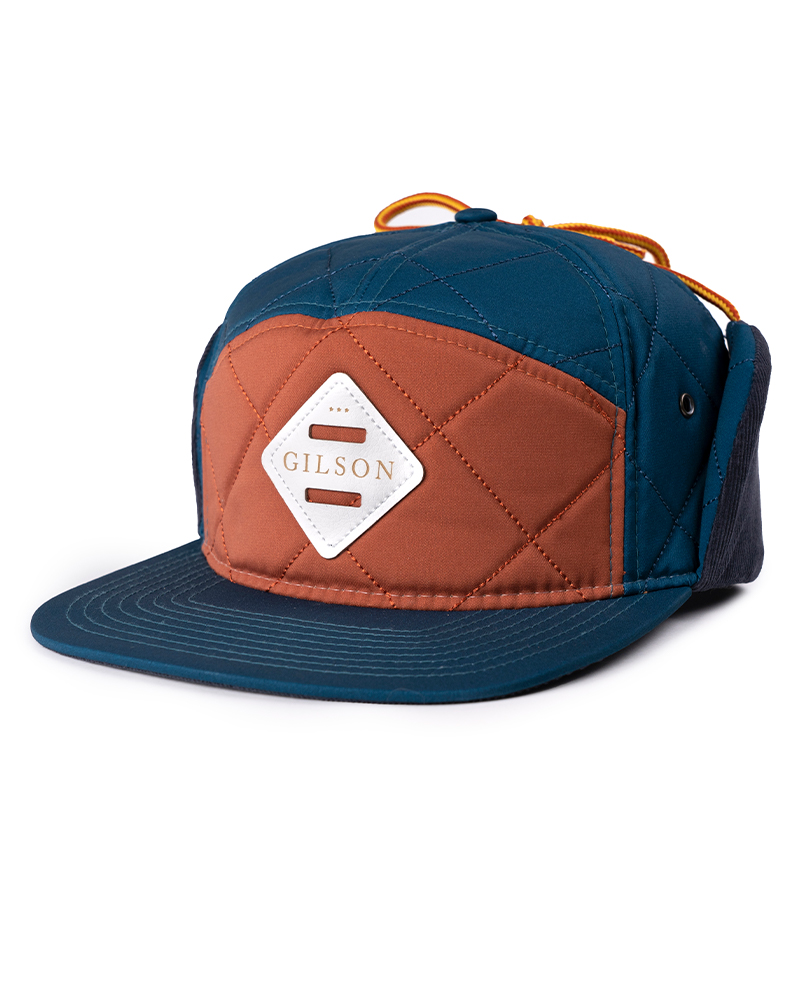 Murdock Flap Hat Blue graphics