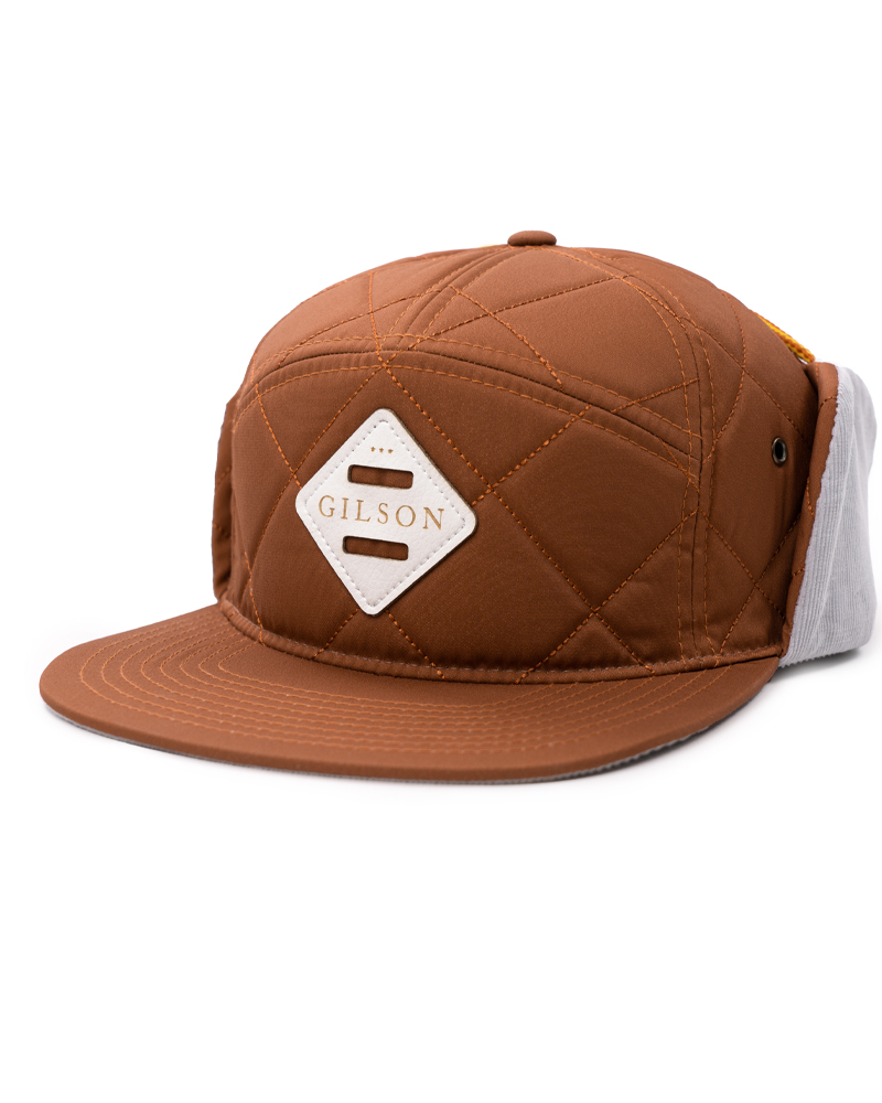 Murdock Flap Hat Brown graphics