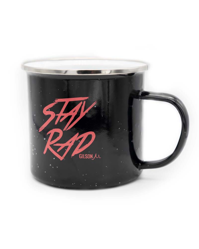 Stay Rad
Steel Camp Mug graphics