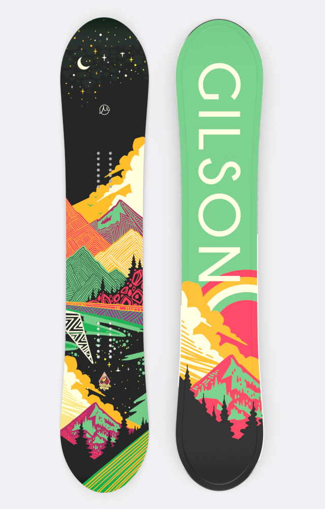 2024 Homebrew Snowboard graphics