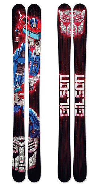 Optimus Prime Skis