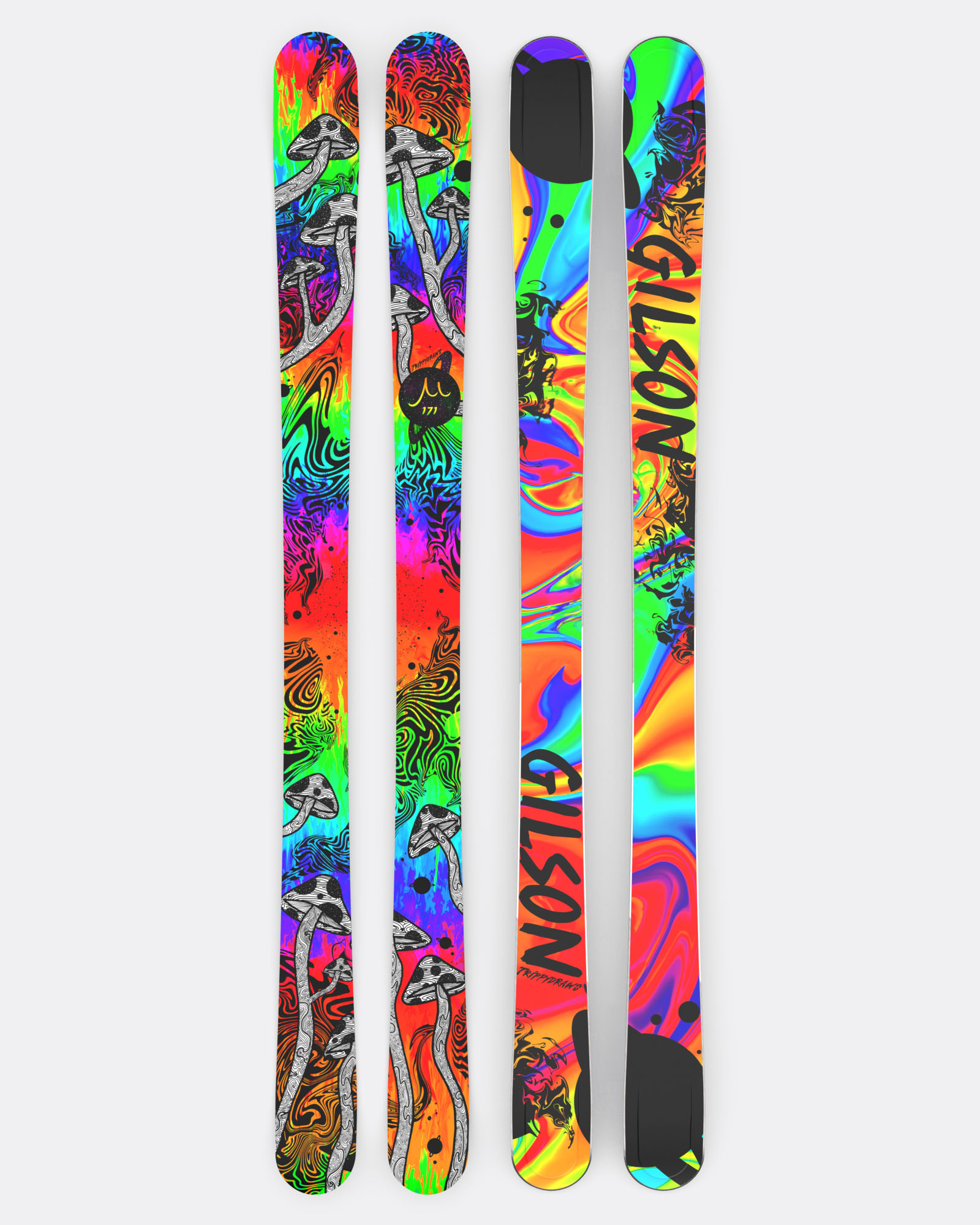 Trippy Skis  graphics