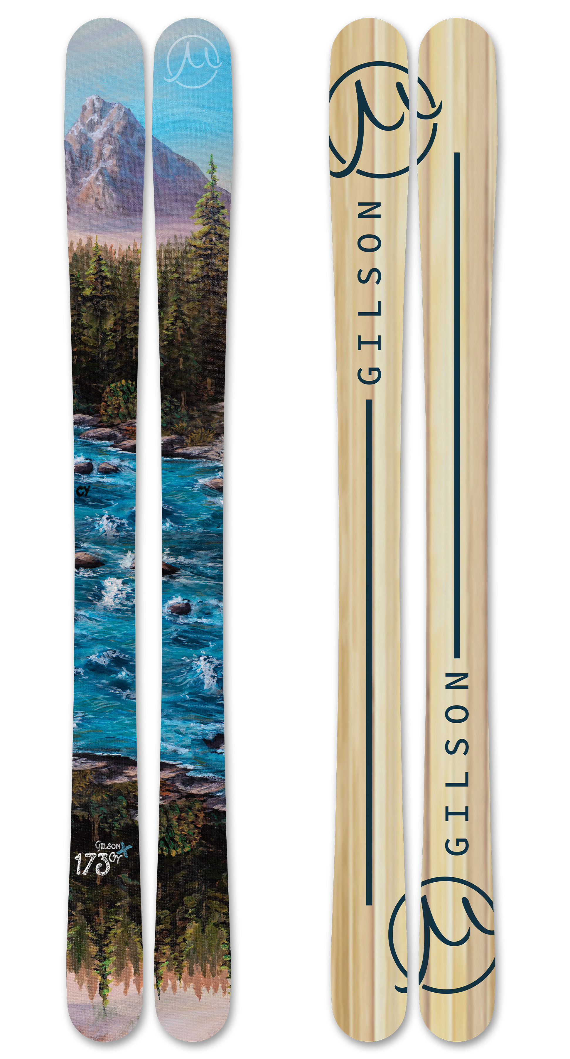 Wildlands skis large