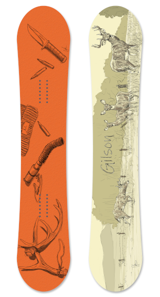 Buck Naked graphics