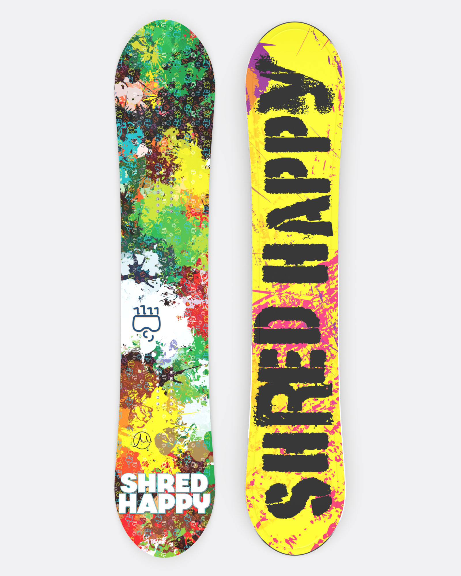 Shred Happy  graphics