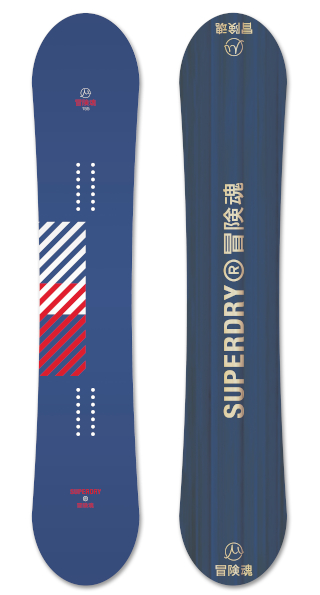 Superdry Gravity 
Blue  graphics