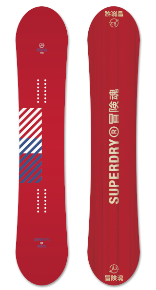 Superdry Gravity 
Red  graphics