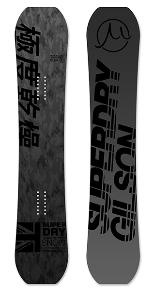 Superdry 
Ultimate - Grey  graphics